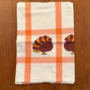 tag Thanksgiving Turkey Towels, Set of 2, 18 x 26, NWT